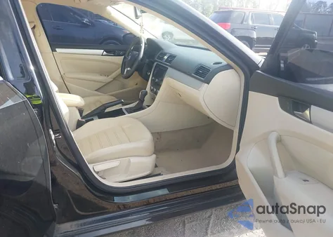 2012 Volkswagen Passat 3.6L V6 Se from USA, damaged, VIN 1VWBM7A31CC017629